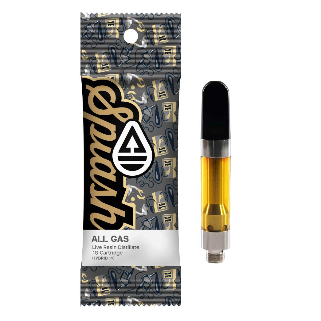 Photograph of product: Splash All Gas 1g Live Resin Cart by Fresh Coast
