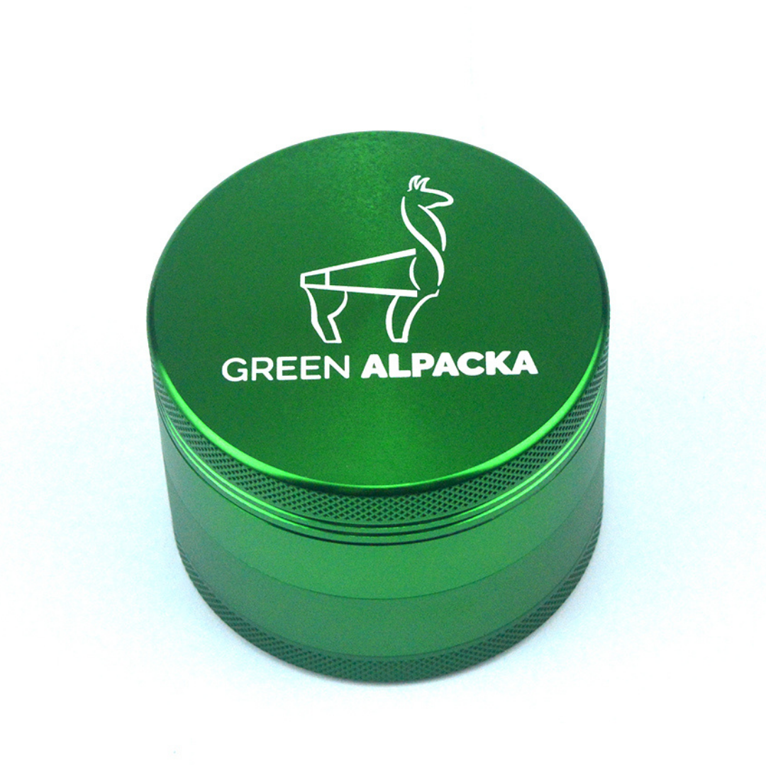 Photograph of product: 4-Piece Anodized Aluminum Grinder