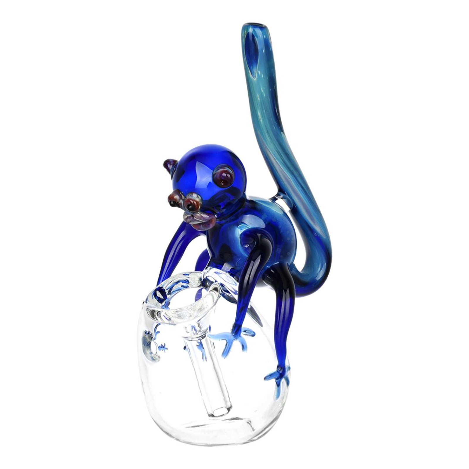Photograph of product: Bong | Blue Monkey Bubbler 5.75'' | AFG