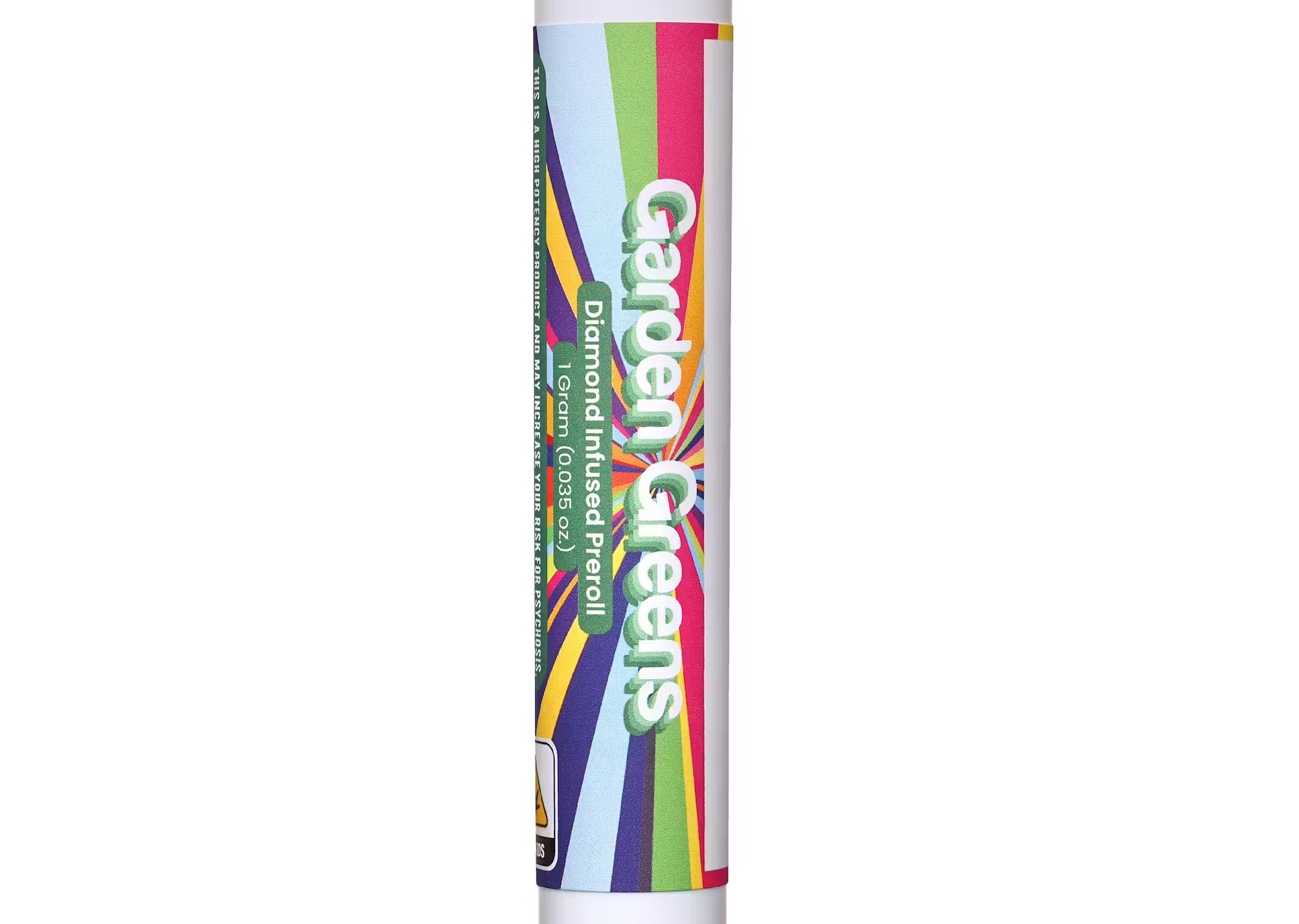 Photograph of product: Garden Green - Diamond Infused - Pre-Rolls - Mendo OG (I)