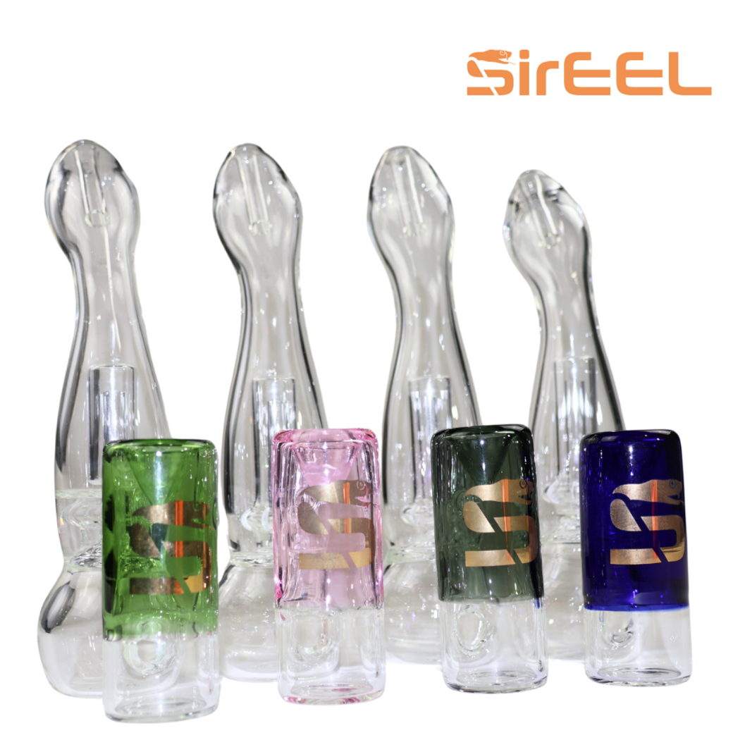 Photograph of product: SirEEL | Bubbler | 7" Spill Proof with Perc | Assorted Colors