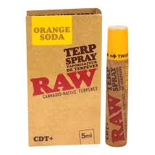 Photograph of product: Raw | Terp Spray | Orange Soda