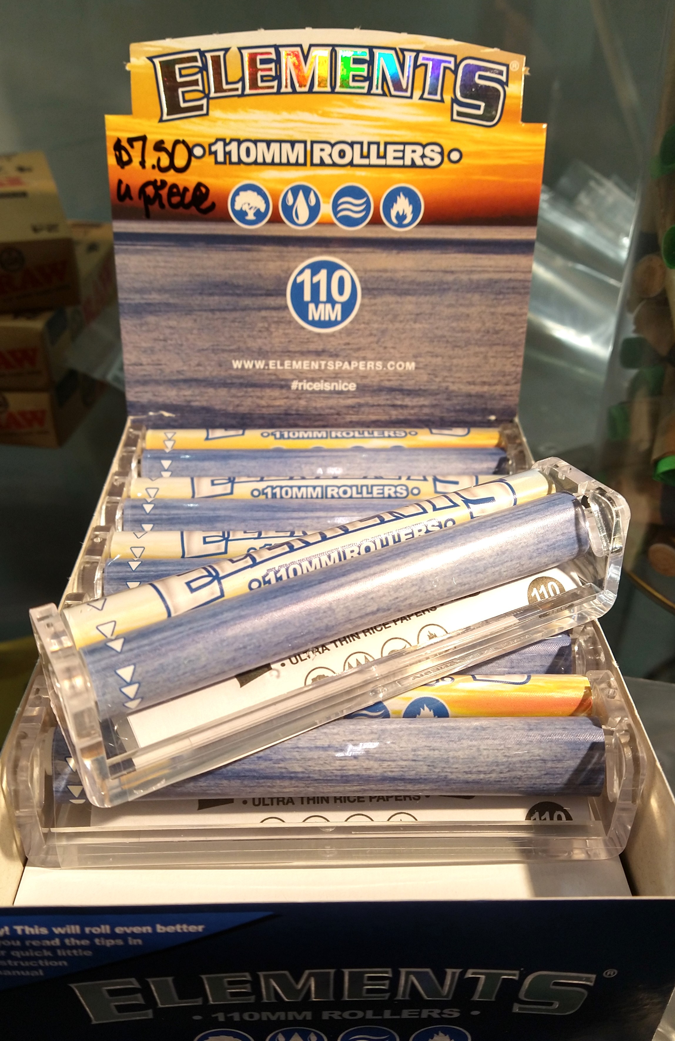 Photograph of product: Rollers | Self Rolling Piece | Elements