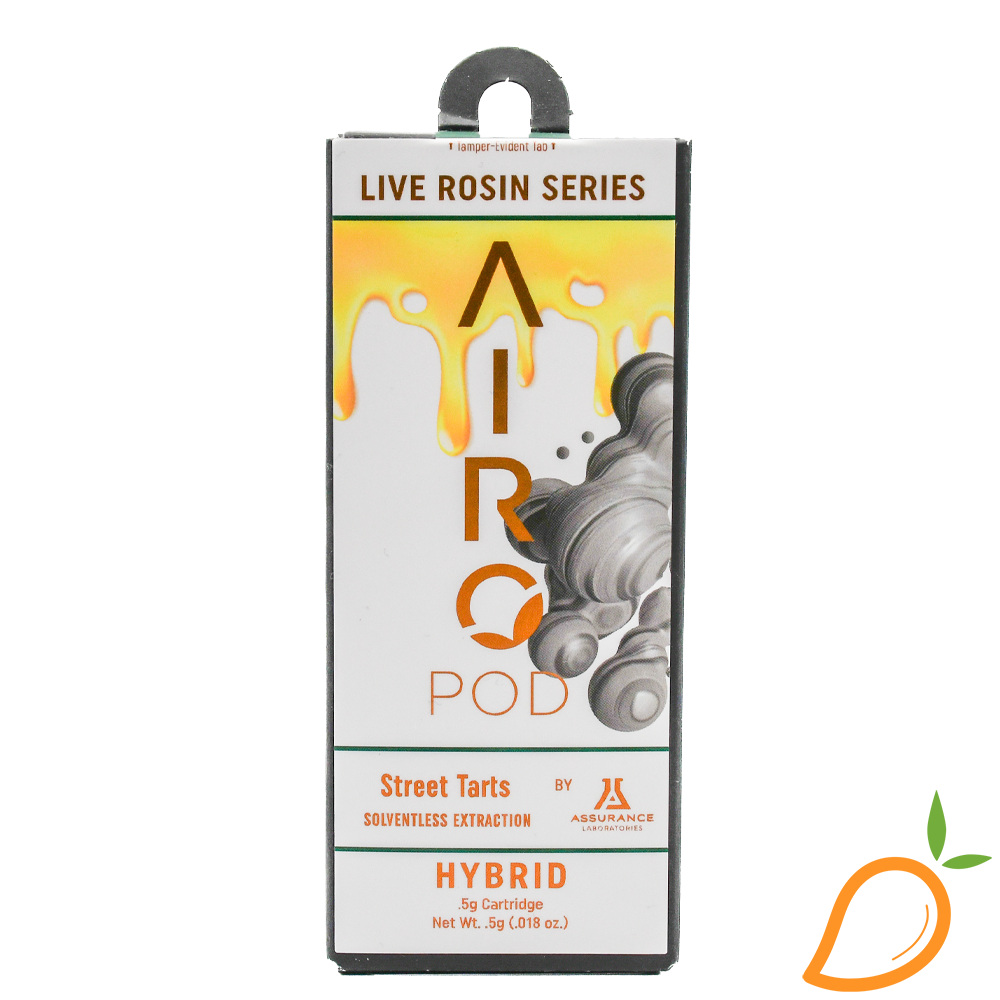Photograph of product: 0.5g Street Tartz Live Rosin Pod Airo Pro