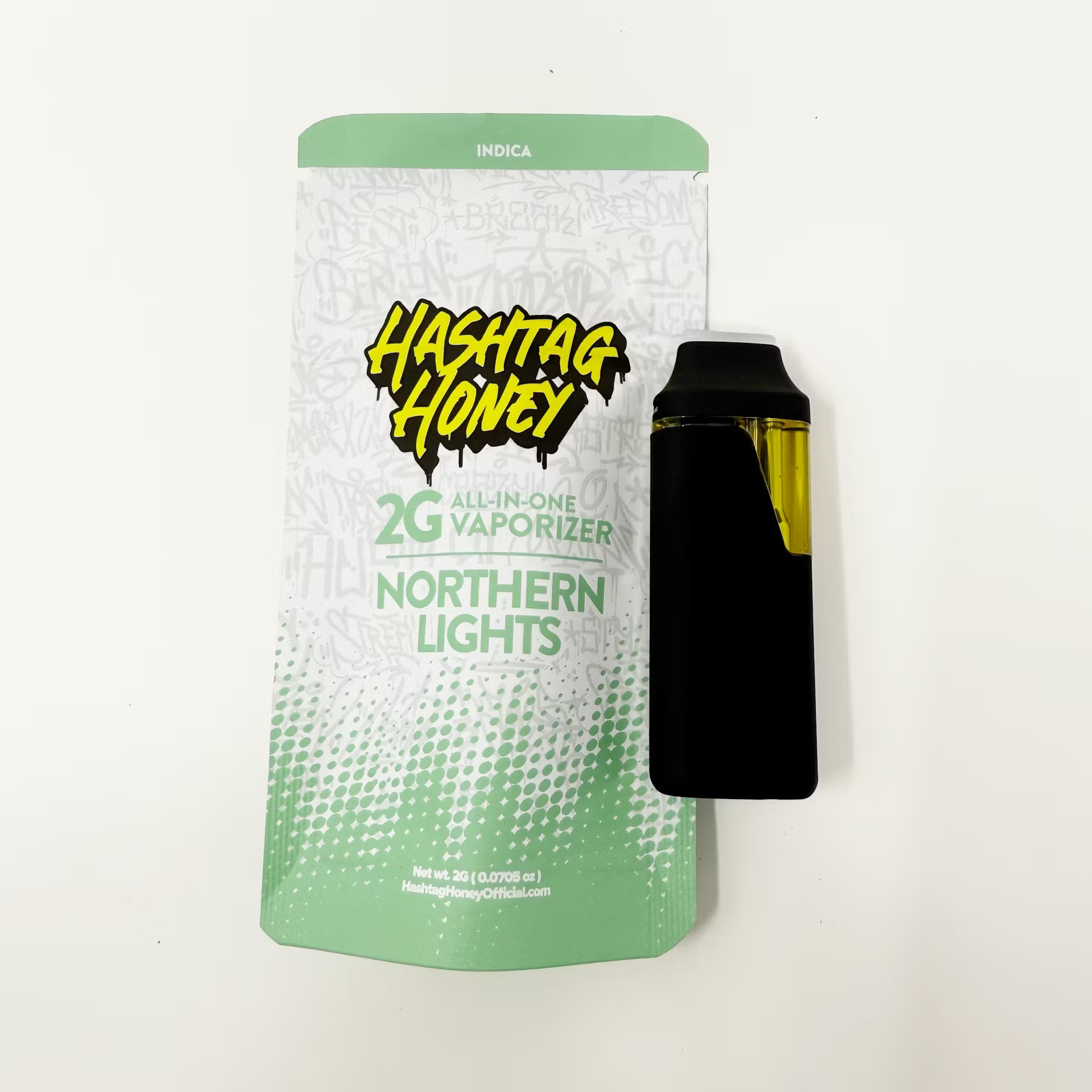 Photograph of product: au chocolattag Honey - Northern Lights - 2g Vape