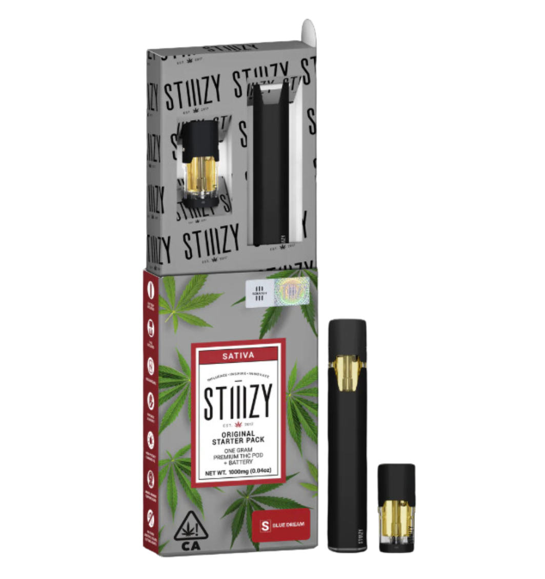 Photograph of product: Original Starter Pack - Battery + 1g Pod - Blue Dream (S)
