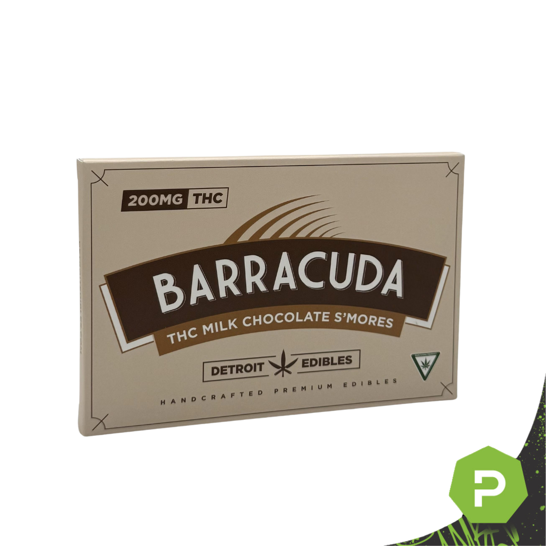 Photograph of product: Detroit Edible | 200mg Barracuda Bar | S'mores