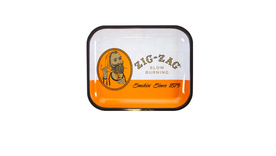Photograph of product: ZIG ZAG LARGE ROLLING TRAY | ASST DESIGNS