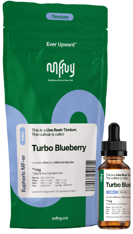 Photograph of product: Live Resin Turbo Blueberry - 15mL (476.20mg)