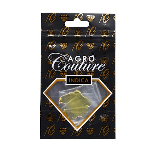 Photograph of product: Huckleberry Pie Shatter (Agro Couture)