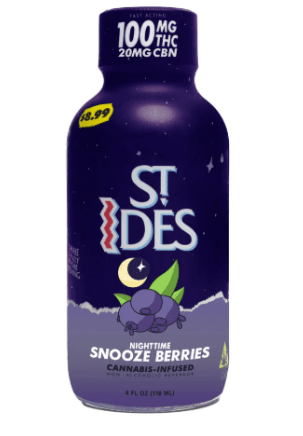 Photograph of product: St. Ides Snooze Berries Shot 100mg - 
