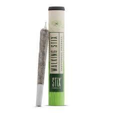 Photograph of product: Mr. Bubble #33 Walking Stick (I) 1g Pre-roll I Stix