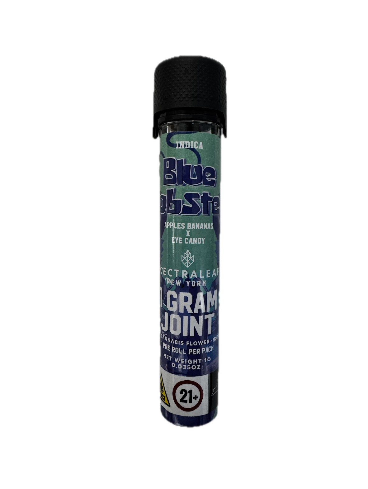 Photograph of product: ELECTRALEAF Blue Lobster 1g Pre-Roll