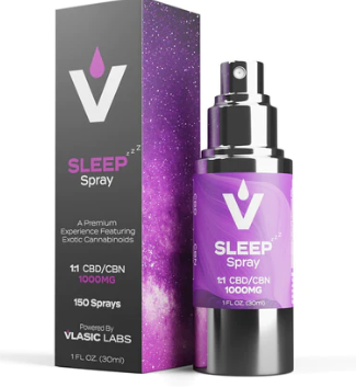 Photograph of Product: Vlasic CBD - Sleep Spray - CBD:CBN