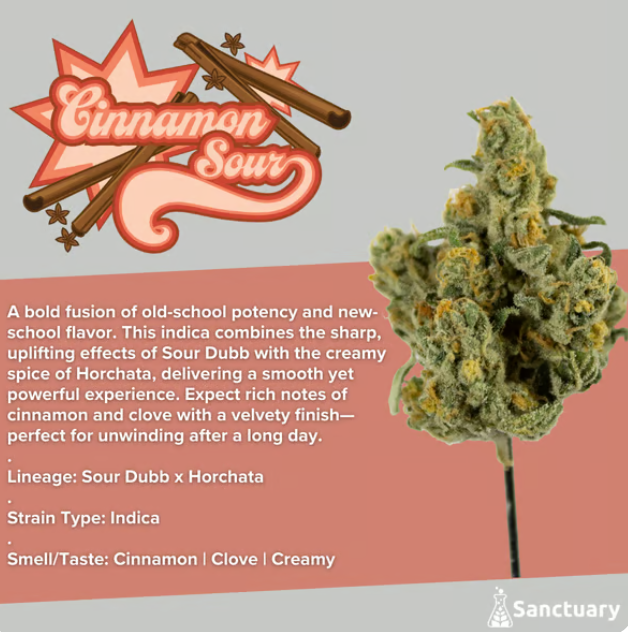 Photograph of product: Cinnamon Sour - 3.5g