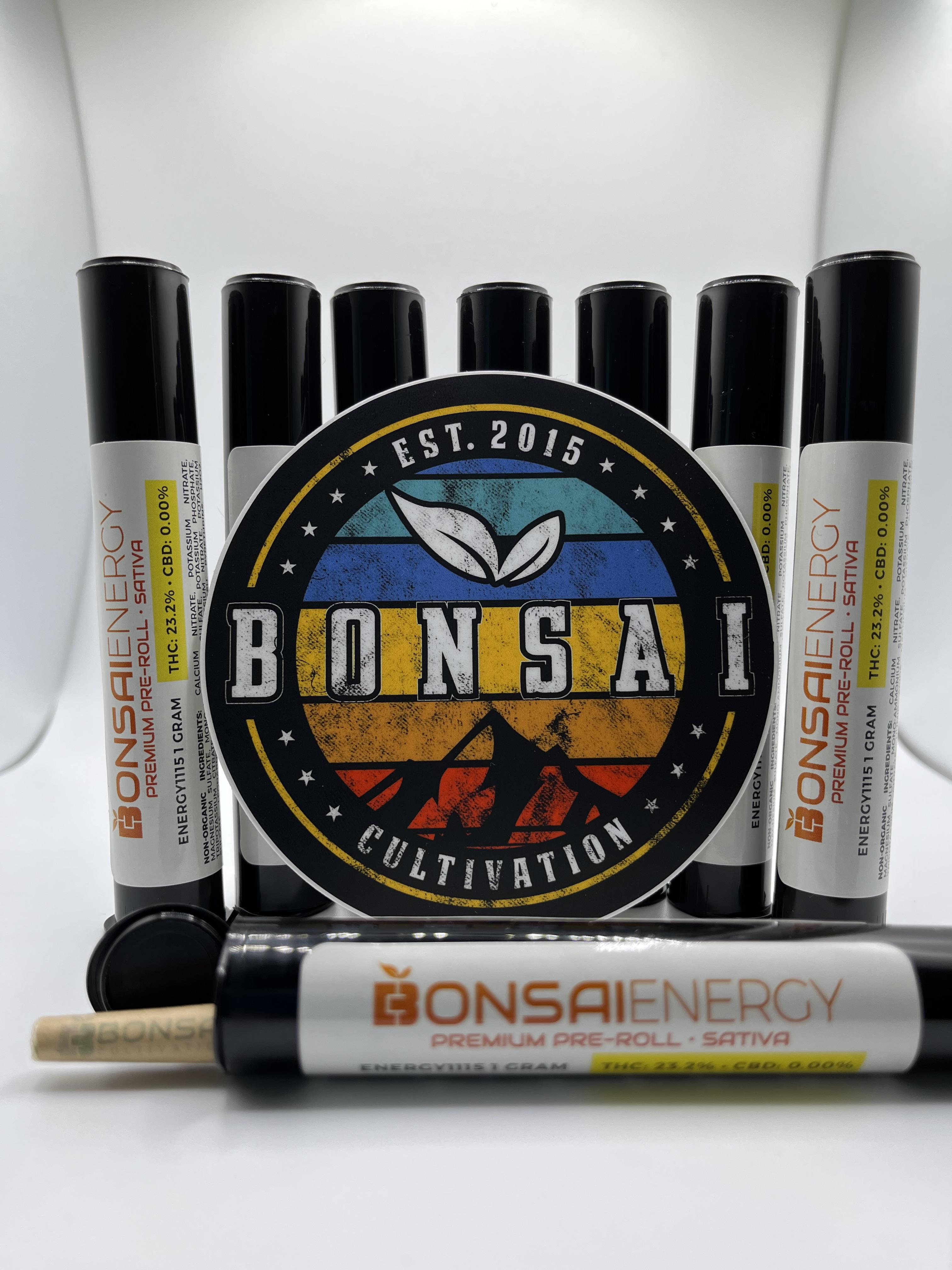 Photograph of Product: Bonsai Preroll 2x.5g (S) Energy
