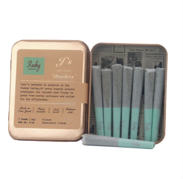 Photograph of product: Ruby Farms | Super Lemon Haze | Doobies |  7ct | 3.5g