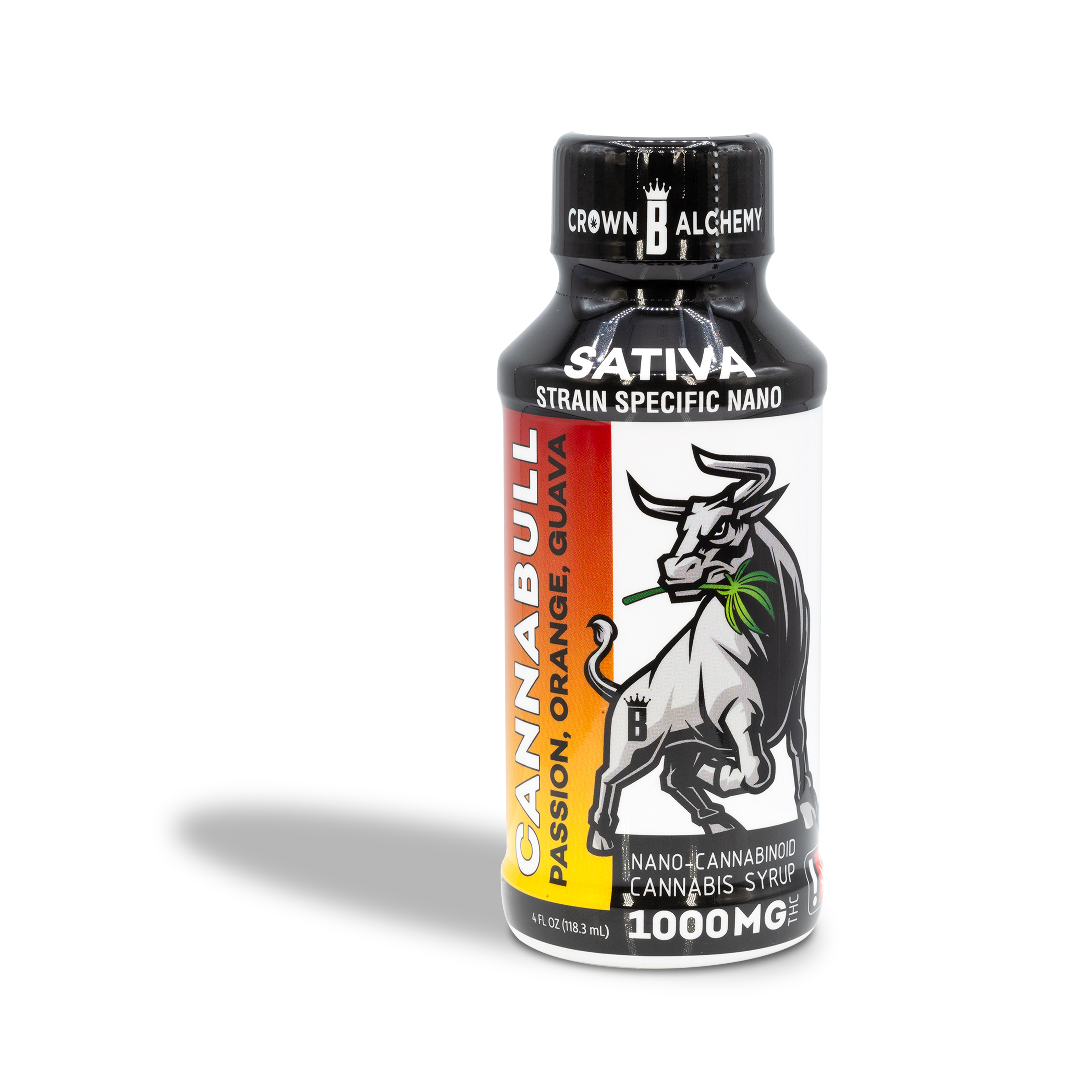 Photograph of product: Cannabull - POG 1,000mg Nano Syrup - 4oz