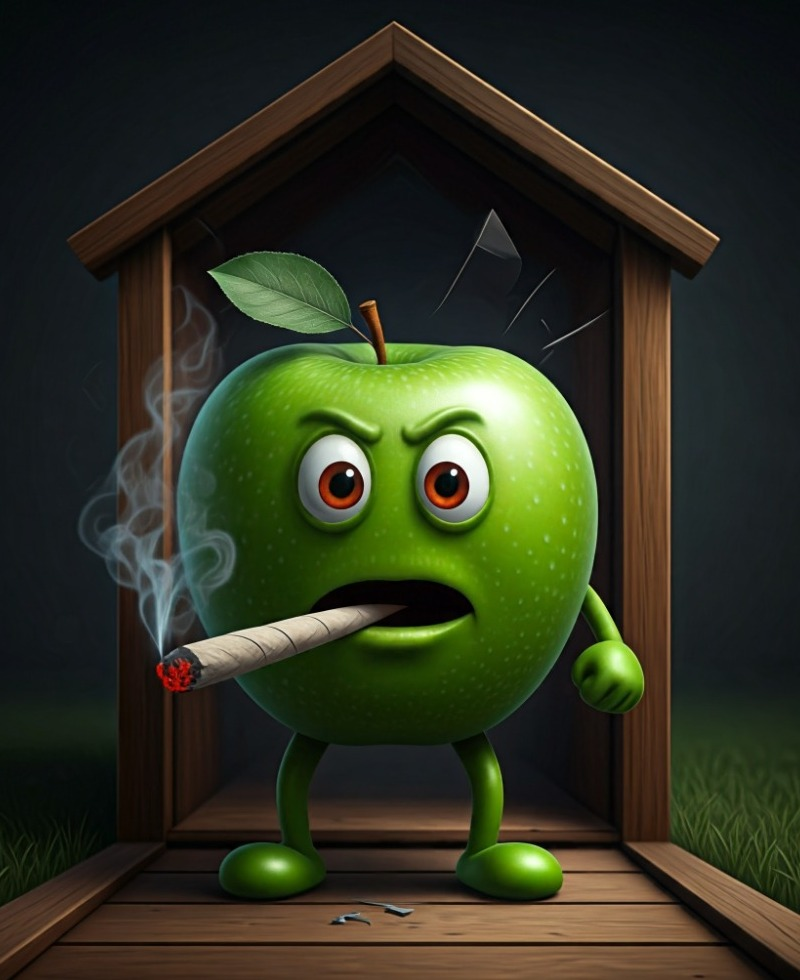 Photograph of product: GRM | Apple Invader | 3.5g