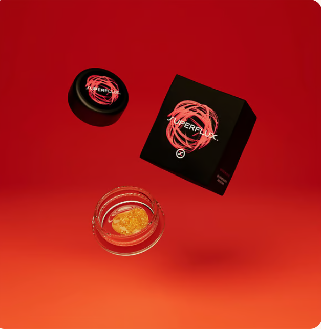 Photograph of product: Cherry Lime Pop - Cured Resin