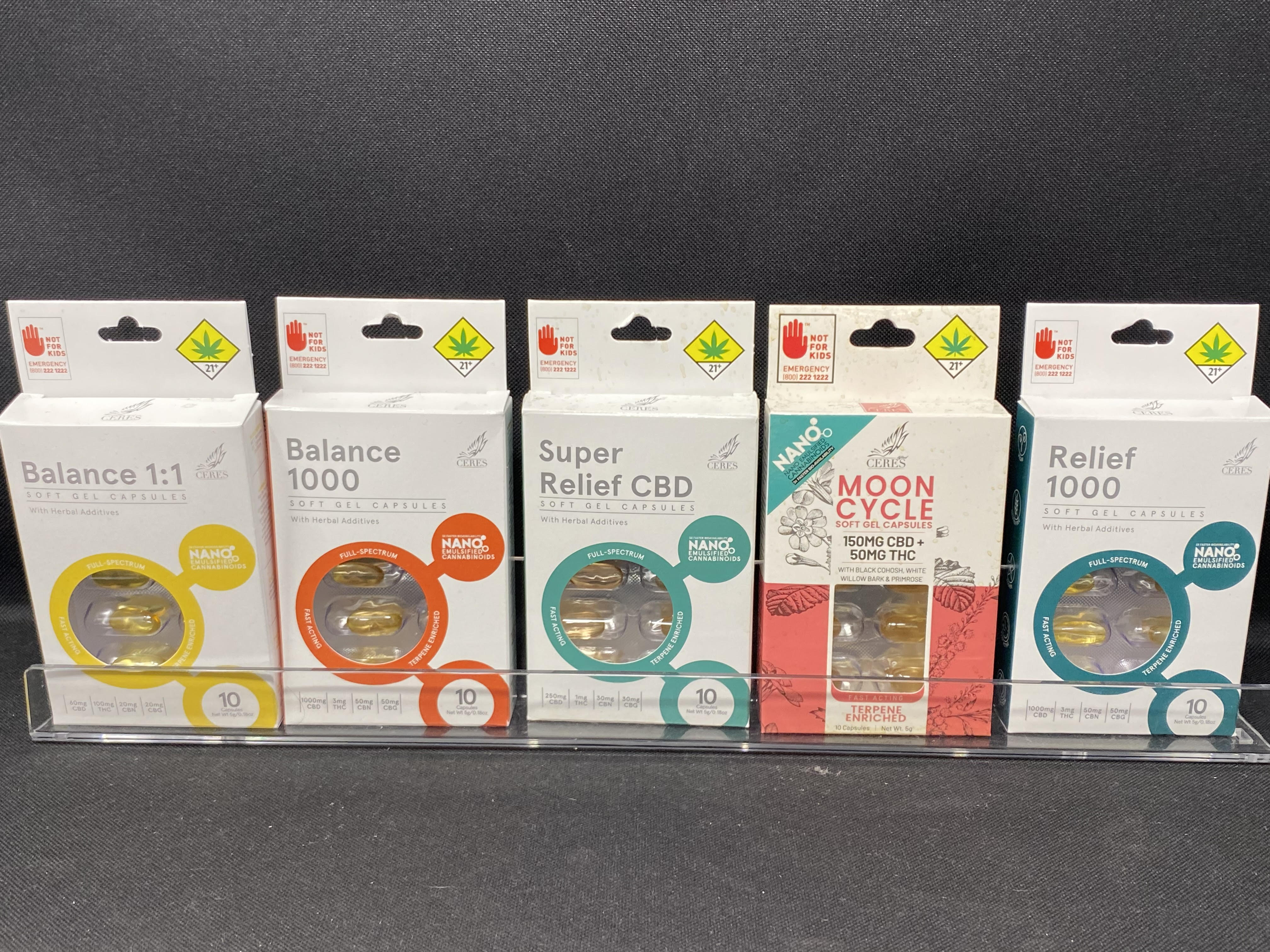 Photograph of product: Ceres DOH Approved Capsule Balance 1000 10pk