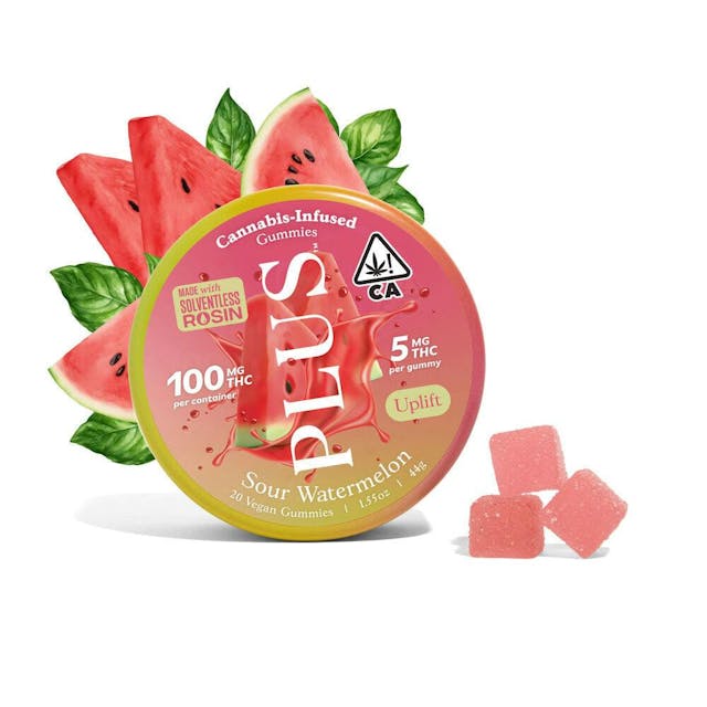 Photograph of product: Sour Watermelon - Solventless Rosin Gummies - Sour Watermelon (S)