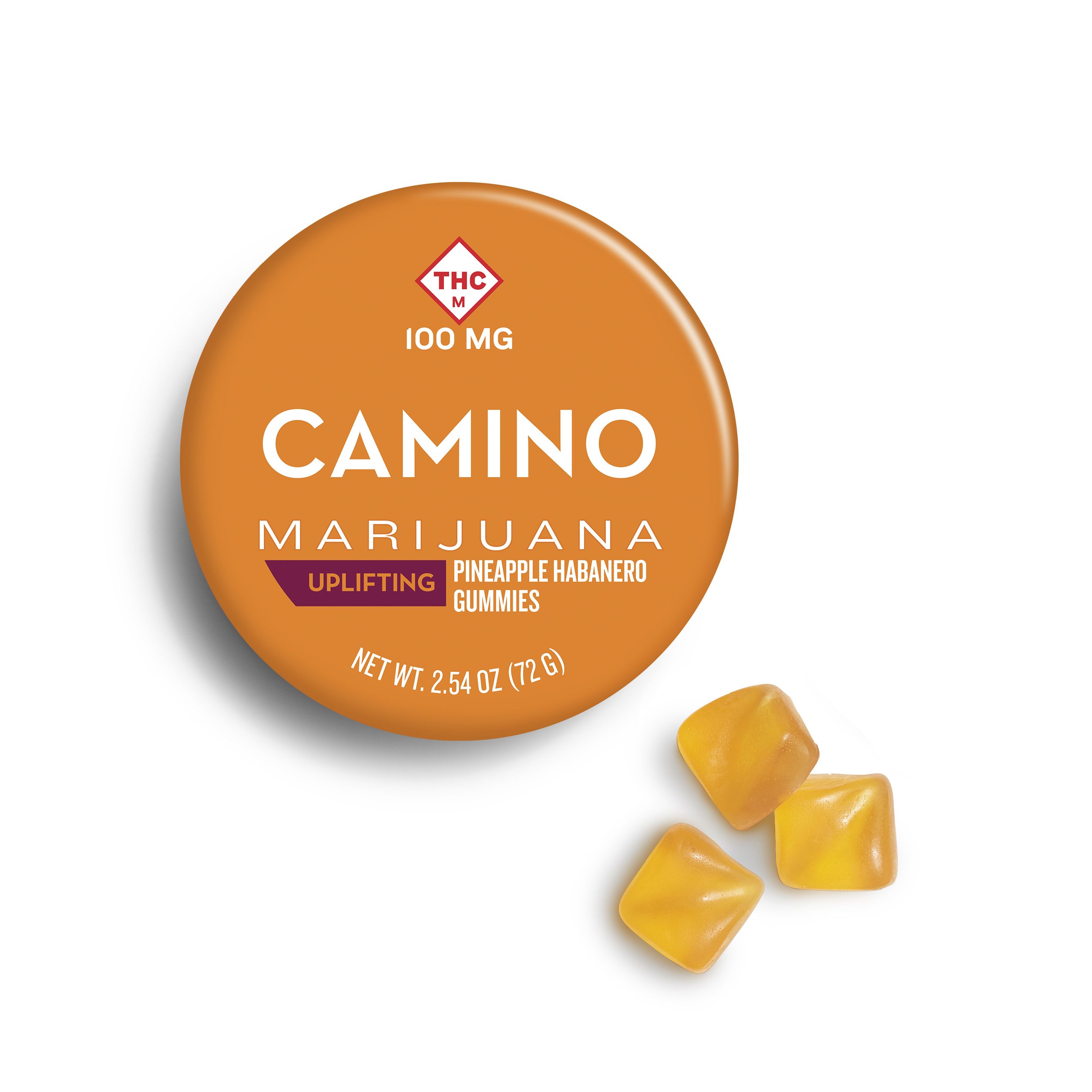 Photograph of Product: Pineapple Habenero - Uplifting Gummies - 100mg