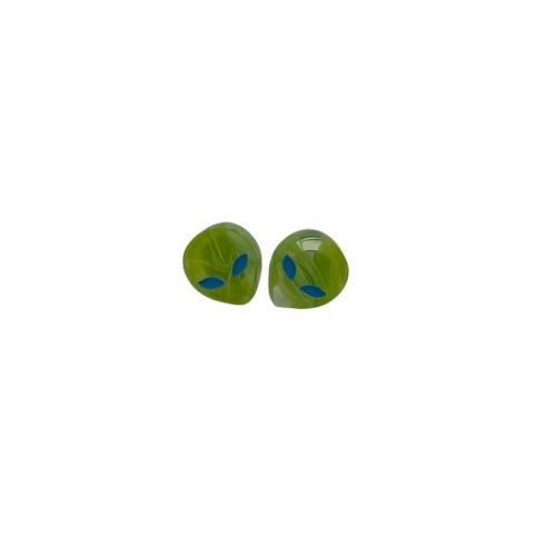 Photograph of Product: Sour Alien Stud Earrings