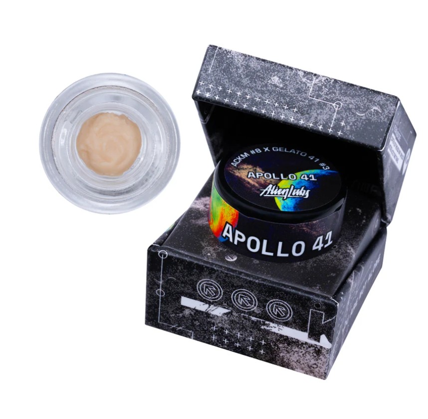 Photograph of product: APOLLO 41 COLD CURE ROSIN 1G
