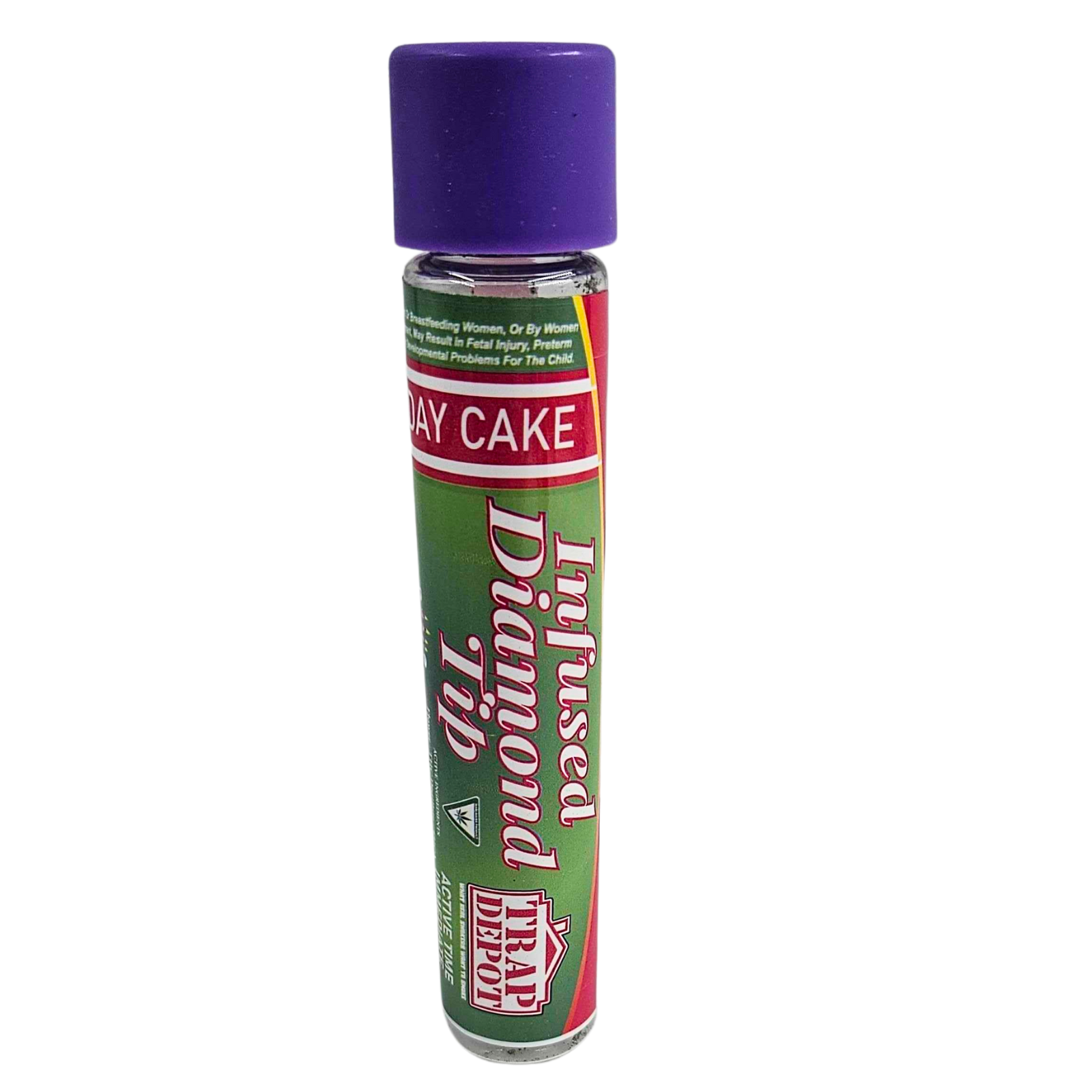 Photograph of Product: TRAP DEPOT | ICC | Infused Preroll | Diamond Tip | Birthday Cake