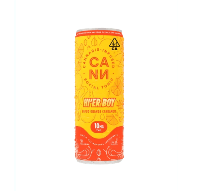 Photograph of product: Hi'er Boys | Blood Orange Cardamon | Single 12oz Can - 