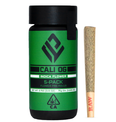 Photograph of Product: Cali Lotus | Cali OG | 5 x Pre Roll Pack
