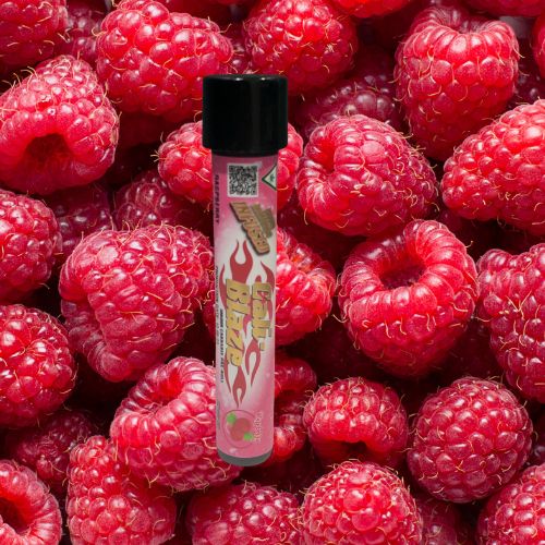 Photograph of product: Cali Blaze Infused Pre-Roll Raspberry