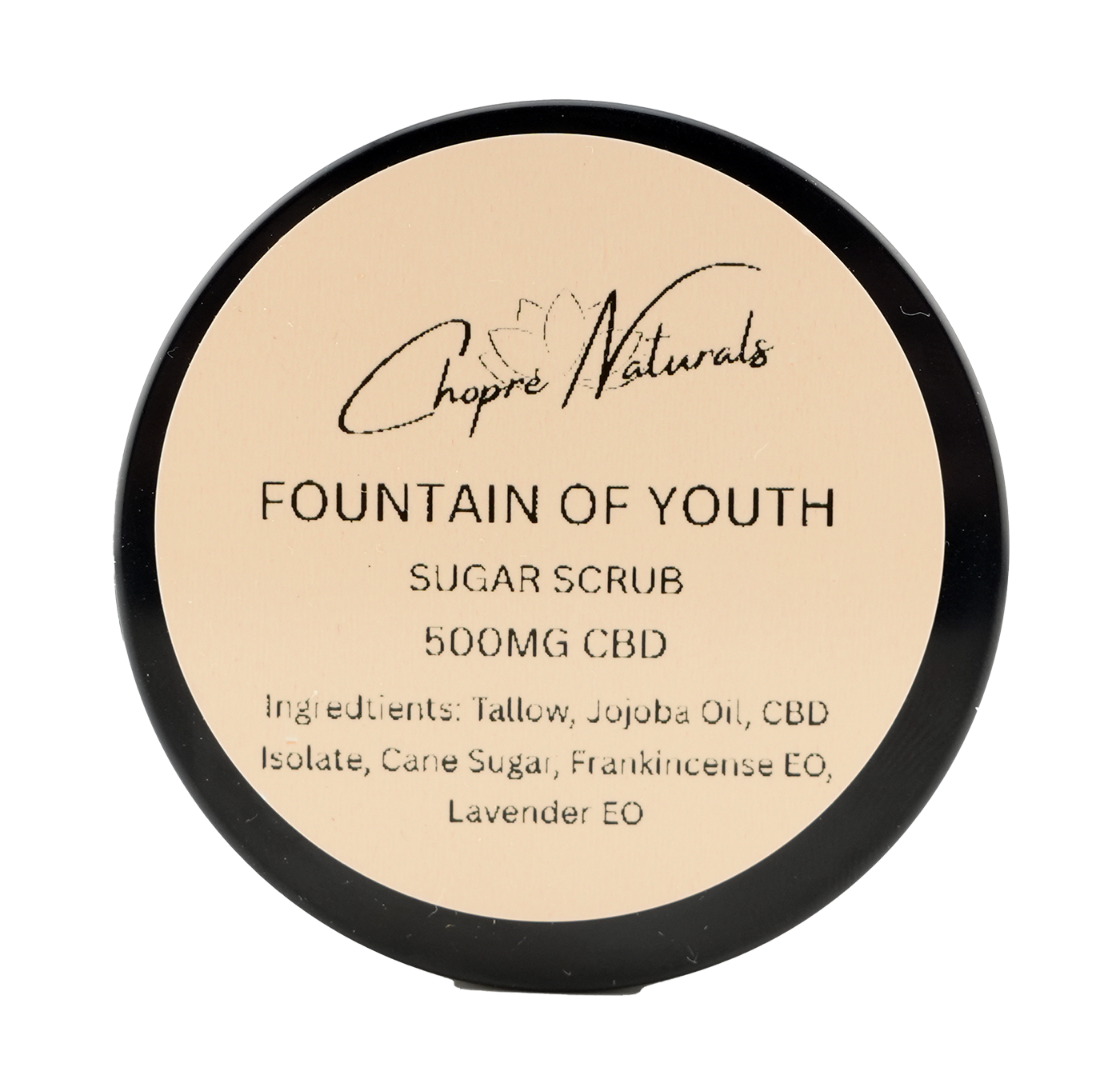 Photograph of product: Fountain of Youth Sugar Scrub - 500mg CBD