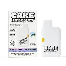 Photograph of product: CAKE - WHITE RASPBERRY 1.25G DISPO