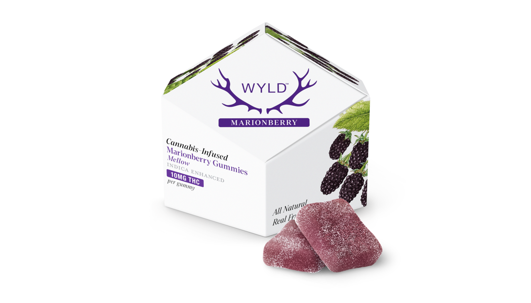 Photograph of product: 100mg | Marionberry - Oui'd