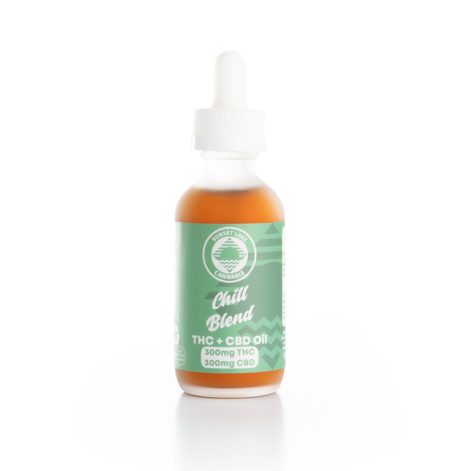 Photograph of product: Chill Blend Tincture 1:1 TH-oui:CBD (300mg)