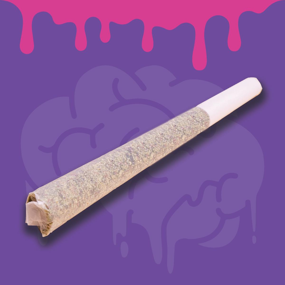Photograph of product: Dab FX Zsweet Inzanity 1g Infused Preroll
