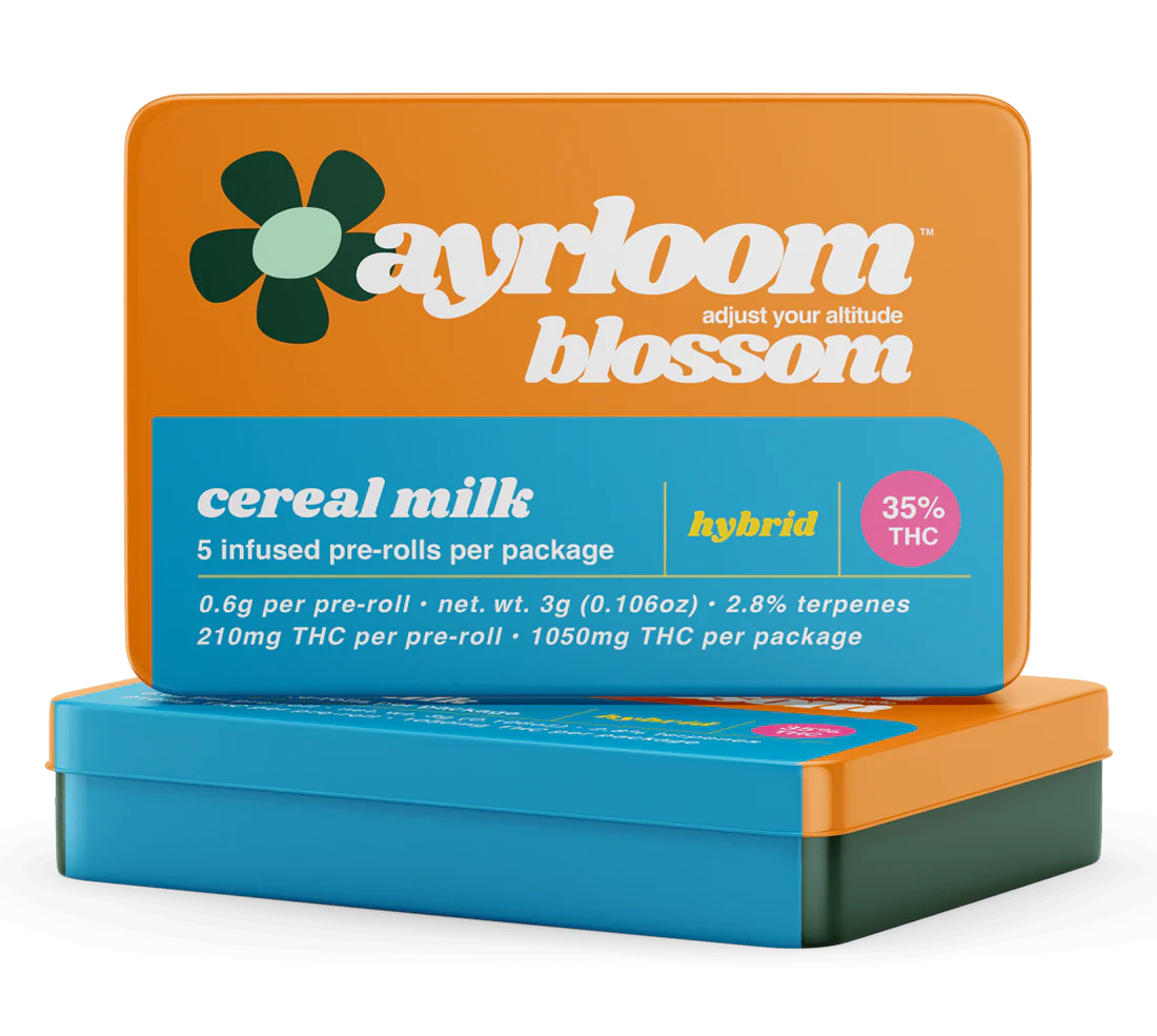 Photograph of product: Ayrloom | Cereal Milk Infused Pre-Roll 5PK