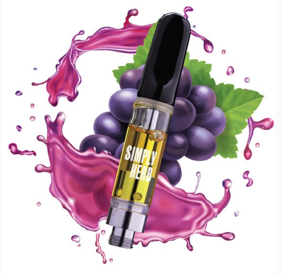 Photograph of product: Grape Escape Oil Cartridge 1g