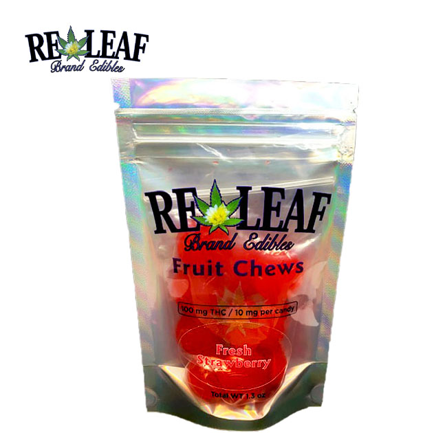 Photograph of product: Fruit Chews Strawberry | 100mg