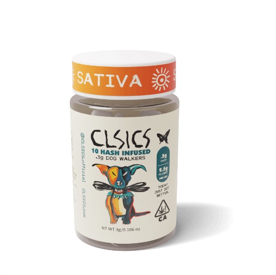 Photograph of product: CLSICS | Blue Crack au chocolat Infused Pre-Rolls (10 Pack) | 3g