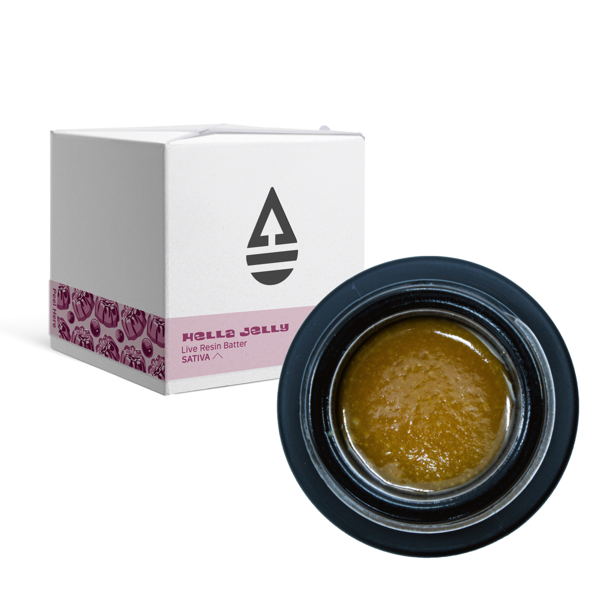 Photograph of product: Hella Jelly | Live Resin Batter 3.5g | Oui'd