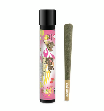 Photograph of product: Cali Blaze - Strawberry Lemonade - Infused Pre Roll - - Oui'd