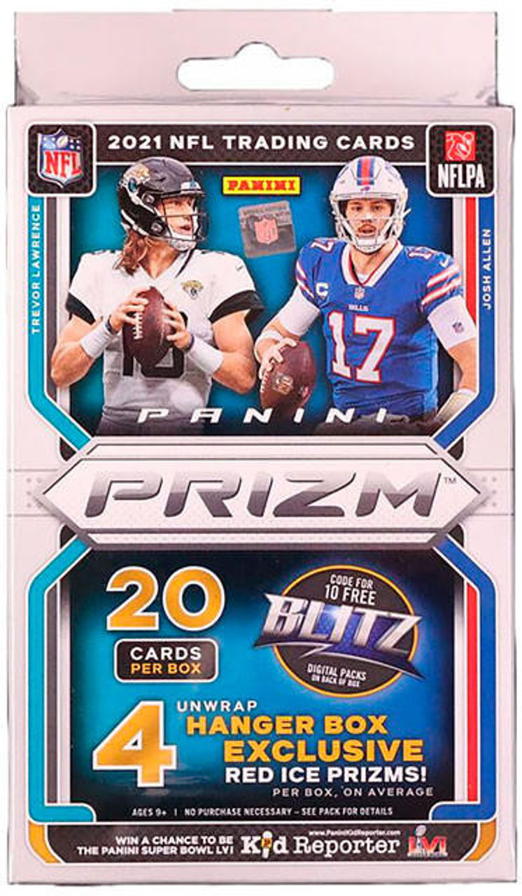 Photograph of product: Trading Cards | NFL | Hanger | 2021 Prizm