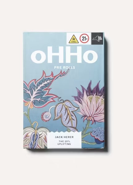Photograph of product: oHHo | Jack Herer | 0.5g Pre-Rolls | 7pk