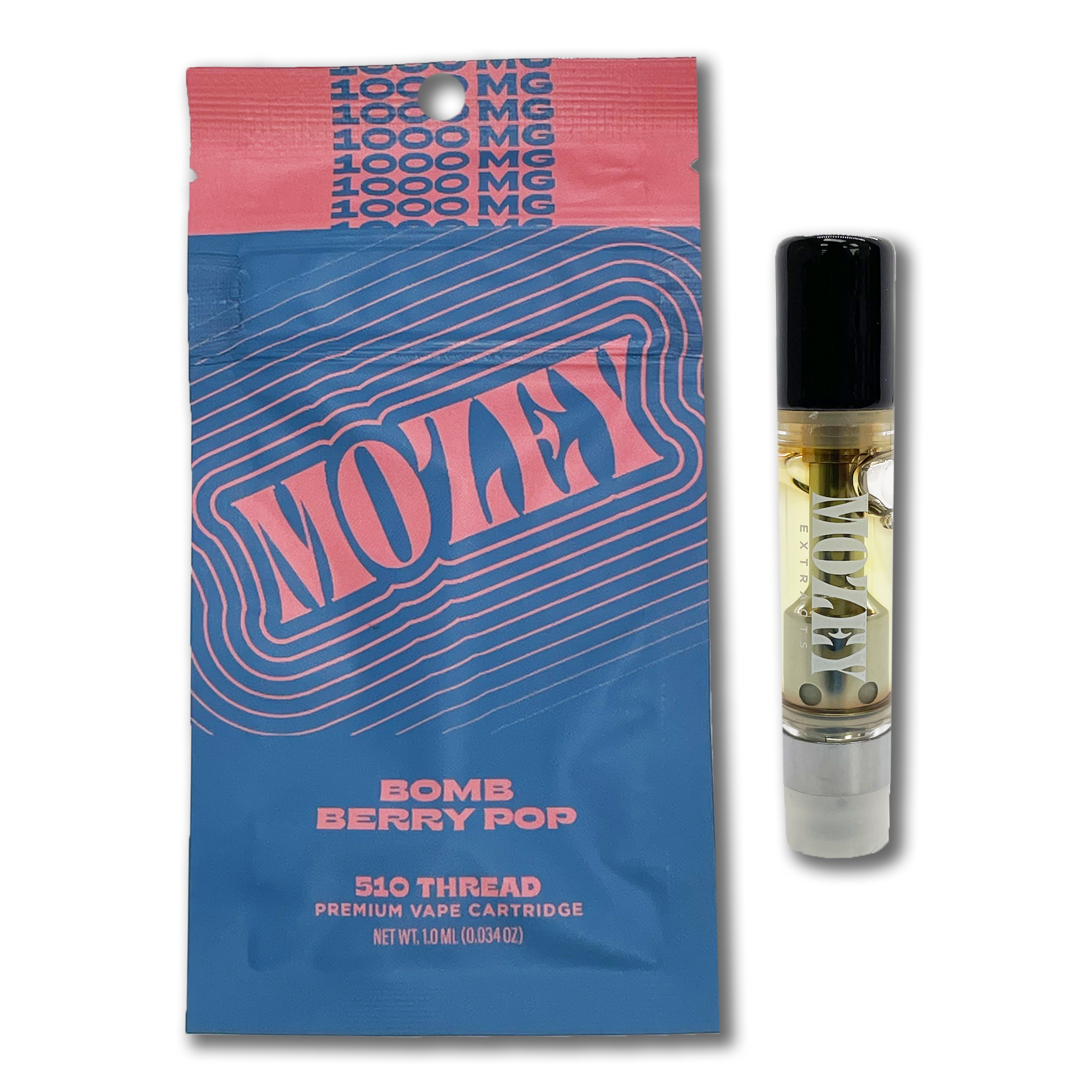Photograph of product: Mozey - Bomb Berry Pop Cartridge - 1g