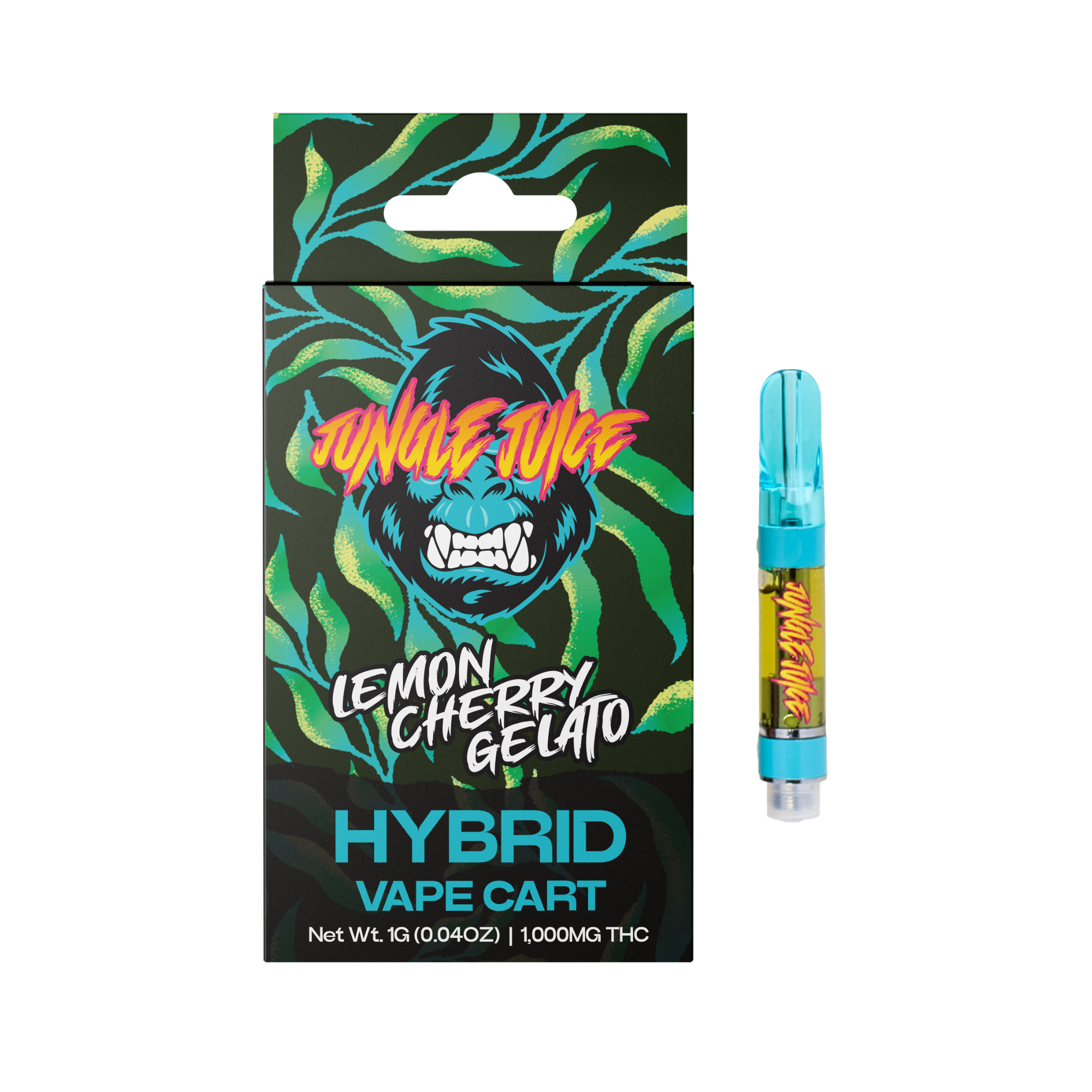 Photograph of product: Jungle Juice 1g Cart Lemon Cherry Gelato