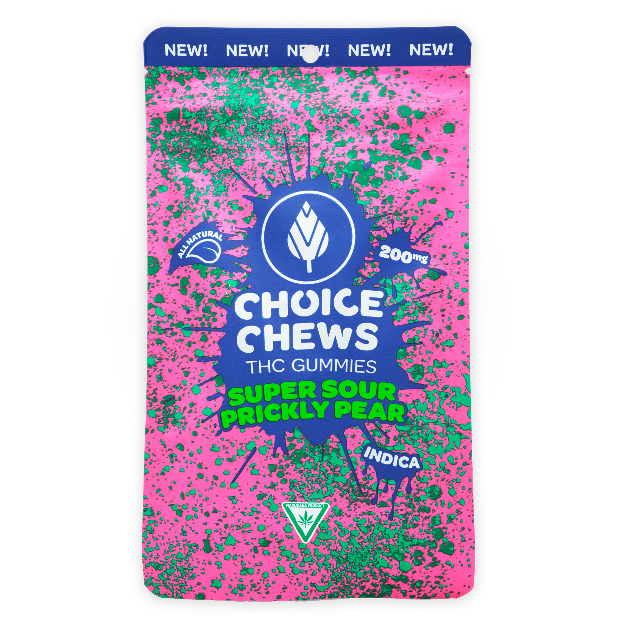 Photograph of product: Super Sour Prickly Pear | 200MG Gummies