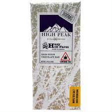 Photograph of product: High Peak- au chocolat Rosin Maple Sea Salt Chocolate Bar (1000mg)